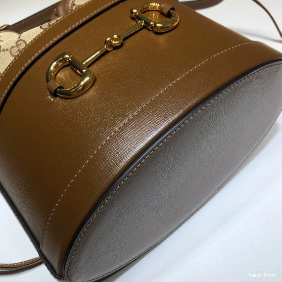Hyper Peter GUCCI small Horsebit bag bucket 1955 0822